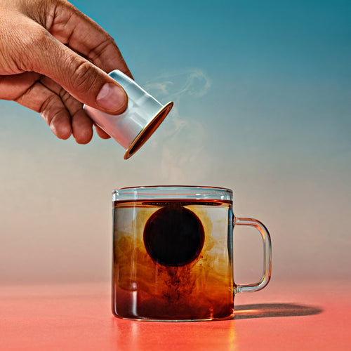 Meet the frozen coffee capsule