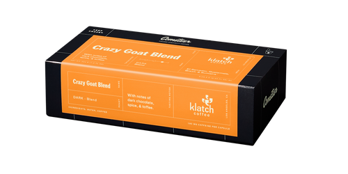 a black and orange box with white text